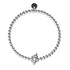 Pégase | Argent | Bracelet à breloques licorne ailée